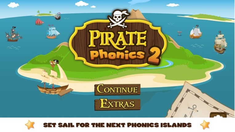 Pirate Phonics 2 : Kids learn to read! screenshot