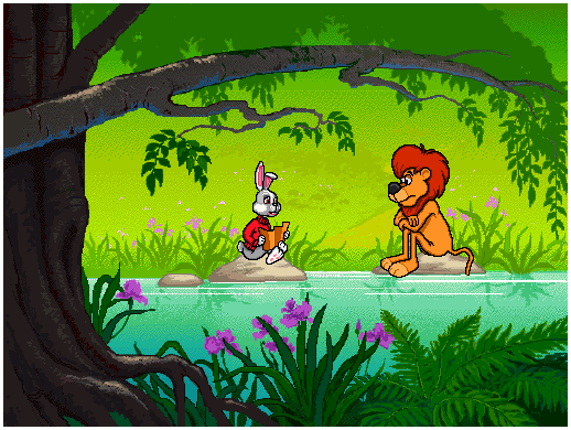 Reader Rabbit's Interactive Reading Journey screenshot