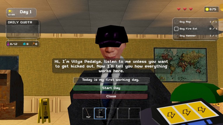 VOSPETKA Simulator screenshot