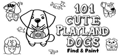 101 Cute Playland Dogs: Find & Paint Image