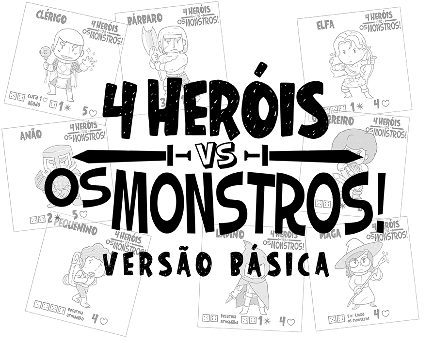 Games like 4 Heróis vs Os Monstros (PT-BR)