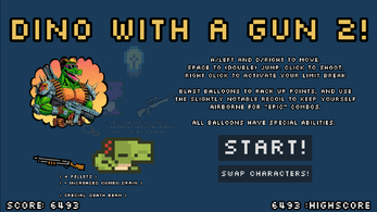 Dino With A Gun 2 Image