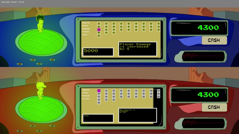 Exterminators of Saturn screenshot