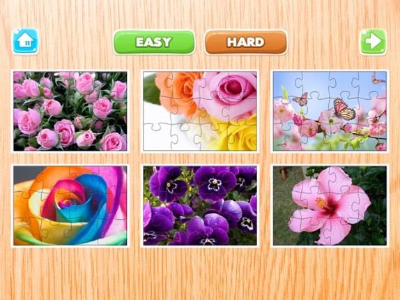 Flowers Puzzle for Adults Jigsaw Puzzles Game Free Image