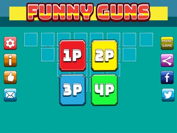 Funny Guns - 2, 3, 4 Player Shooting Games Free screenshot