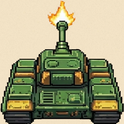 Blocked Pixel Panzer Image