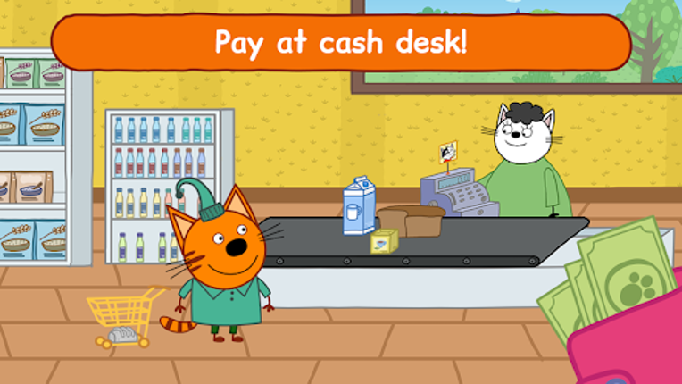 Kid-E-Cats: Kids Shopping Game screenshot