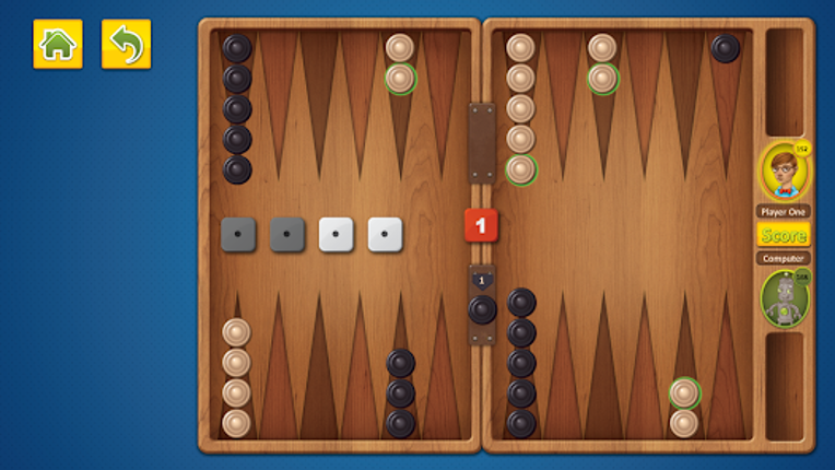 Backgammon Deluxe screenshot