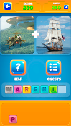 2 Pics 1Word. Offline Games Image