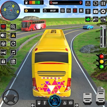 Modern City Bus Driving Games Image