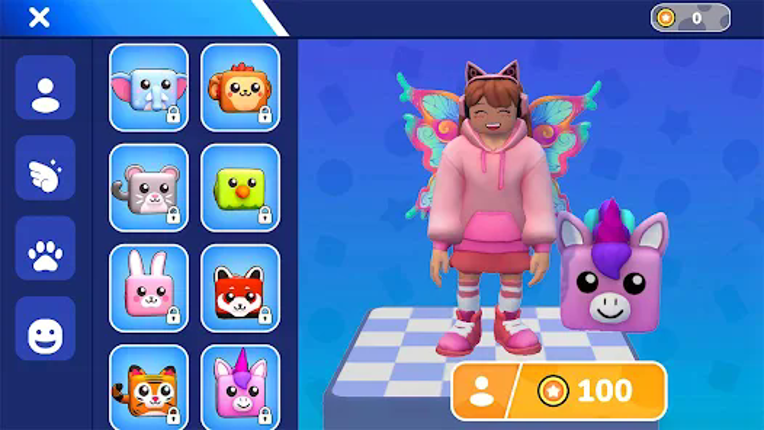 Obby World: Parkour Games screenshot