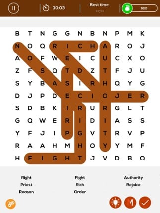 Giant Bible Word Search Pro screenshot