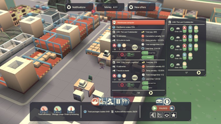 Warehouse Bots screenshot