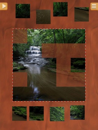 Waterfall Jigsaw Puzzles - Nature Picture Puzzle Image