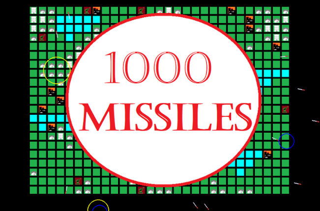 1000 Missiles Game Cover