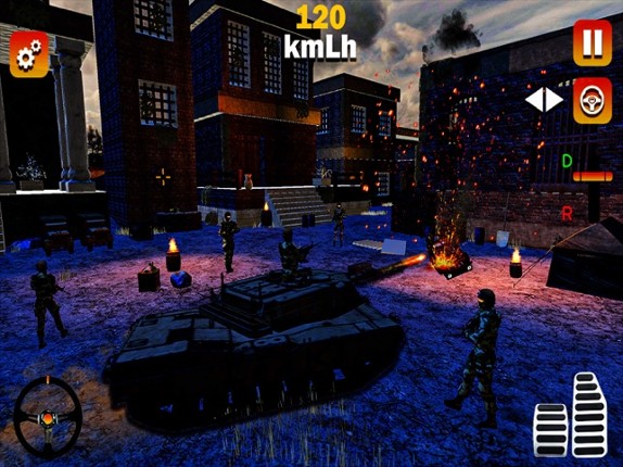 Army Tank Parking Tank Game screenshot