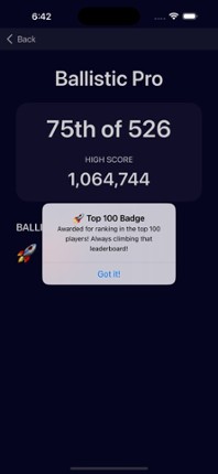 Ballistic Game Image