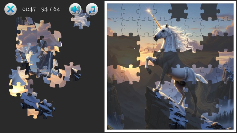 Fantasy Creature Jigsaws screenshot