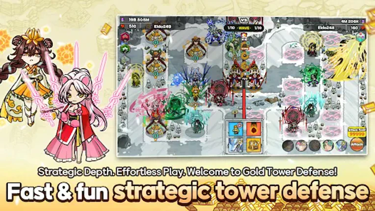 Gold Tower Defense screenshot
