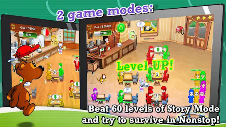 Snowy Lunch Rush HD Restaurant screenshot