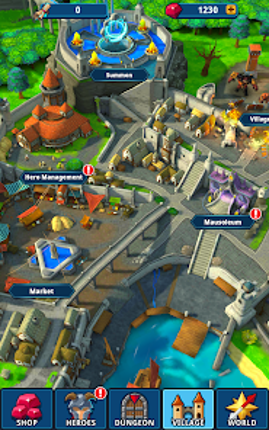 Idle Dungeon Manager - PvP RPG screenshot