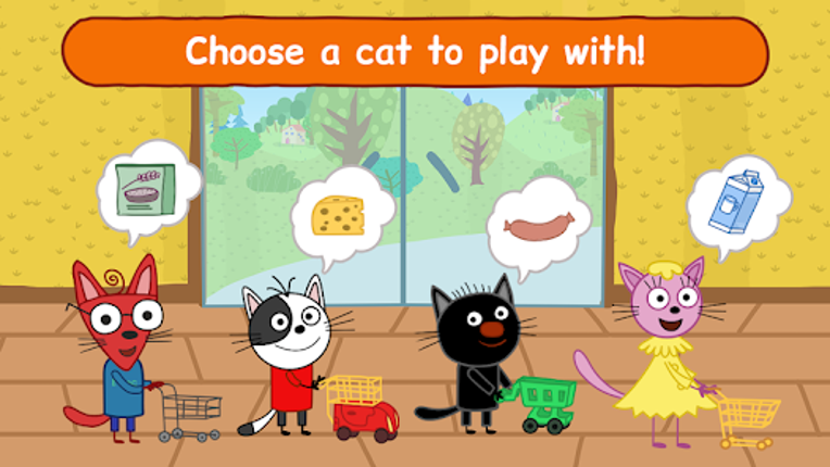 Kid-E-Cats: Kids Shopping Game screenshot