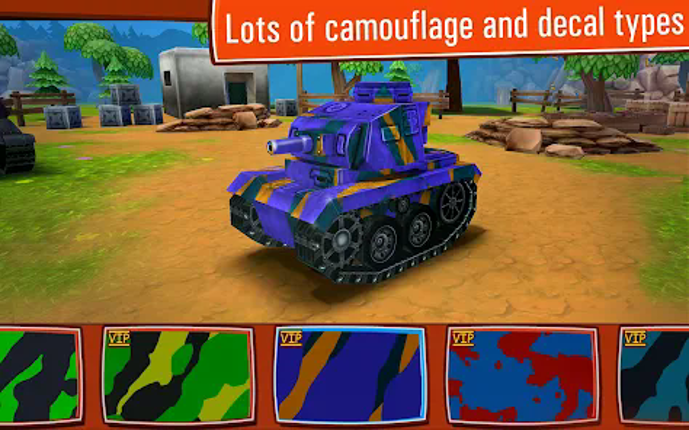 Toon Wars: Awesome Tank Game screenshot