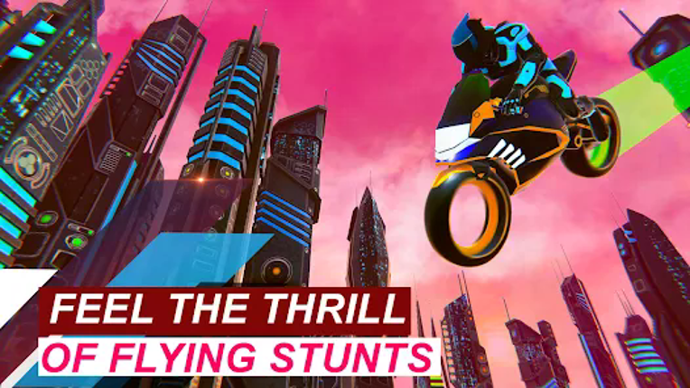 Light Bike Flying Stunts screenshot