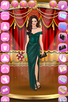 Red Carpet Dress Up Girls Game screenshot