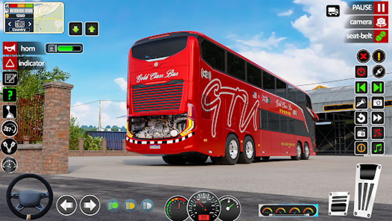 Coach Bus Game 3D Bus Driver screenshot