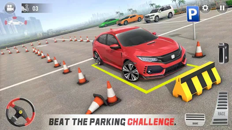 Modern Car Parking 3D Games screenshot