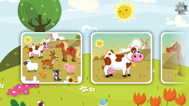 Animal Jigsaw Puzzle Toddlers screenshot