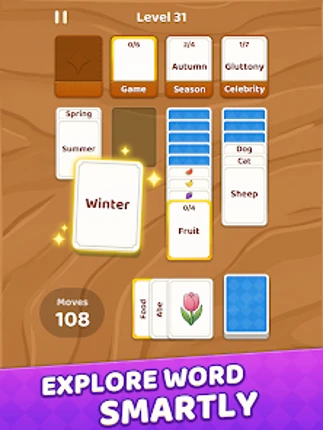 Soliword: Solitaire Link Word screenshot