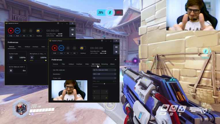 Gecata by Movavi 6 – Streaming and Game Recording Software screenshot