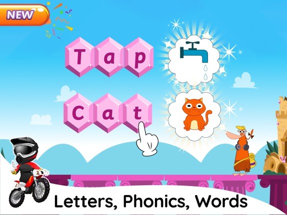 Motorcycle Racing Kids Games Image