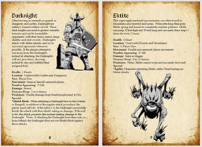 Overworld - TTRPG Monster Manual Zine (System Neutral) Image