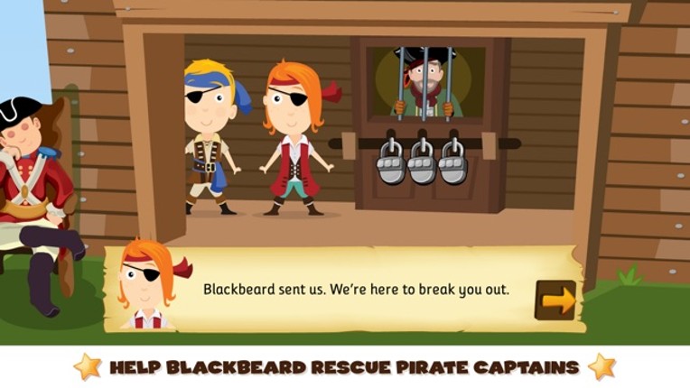 Pirate Phonics 2 : Kids learn to read! screenshot