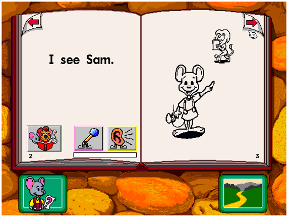 Reader Rabbit's Interactive Reading Journey screenshot