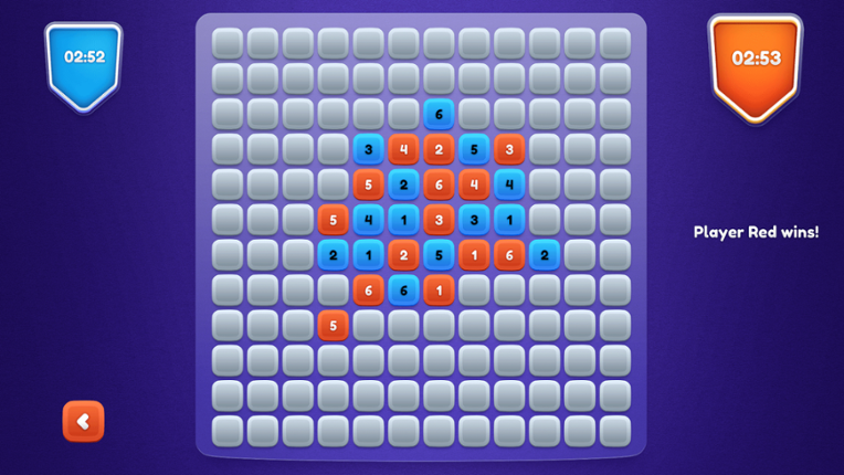 SUM. Tic-Tac-Toe with Numbers Image