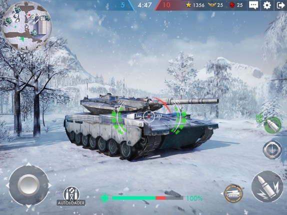 Tank Warfare: PvP Tanks Blitz Image
