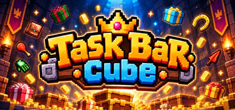 Task Bar Cube Image