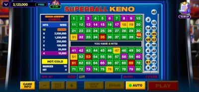 Vegas Keno: Lottery Draws Image