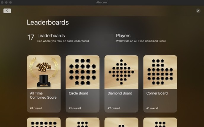 AbaCruX - Peg Solitaire Image