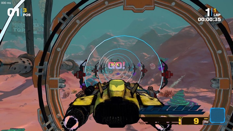 AguaBlitz: Alien Racer screenshot