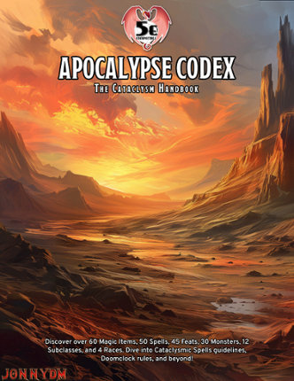 Apocalypse Codex: The Catalysm Handbook Image