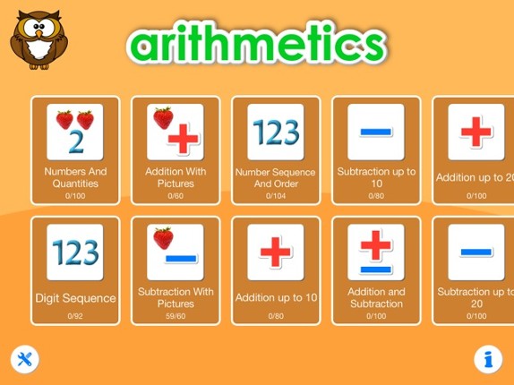Arithmetics Pro For Preschoolers screenshot