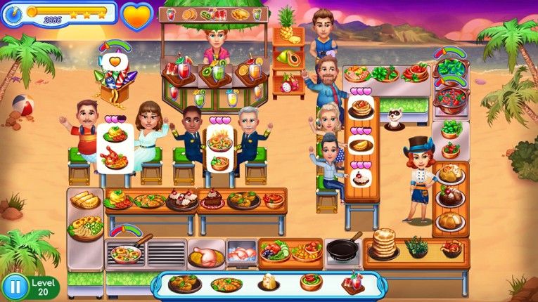 Claire's Cruisin' Cafe: High Seas Cuisine screenshot