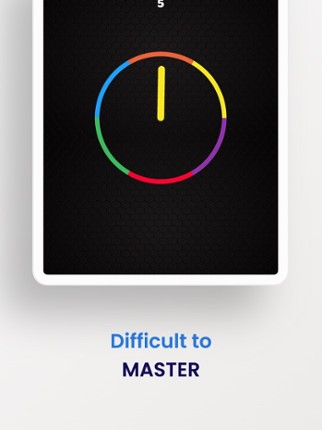 Crazy Wheel- Ticking colors screenshot