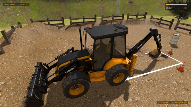 DiggerSim Excavator Simulator screenshot