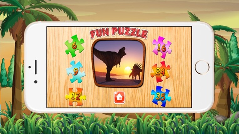 Dino Puzzle Jigsaw Dinosaur Games for Kid Toddlers screenshot
